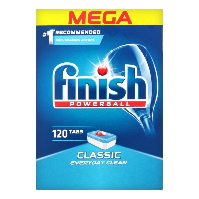 Viên rửa bát Finish Classic 120 viên hoặc 110 viên