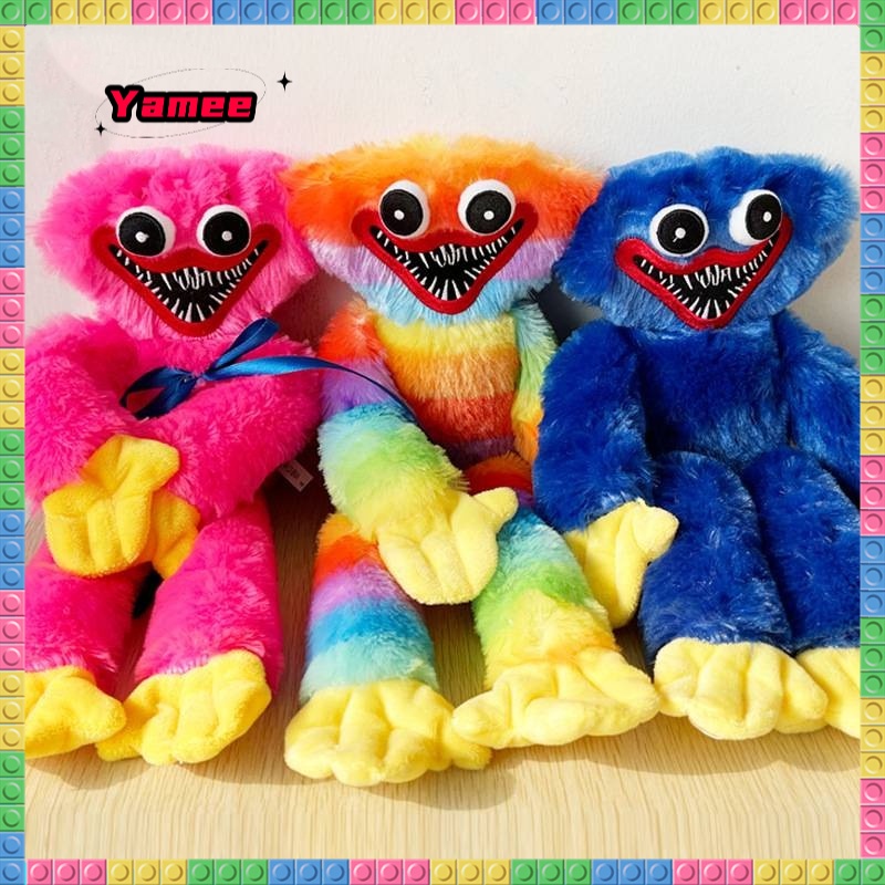 Búp bê Huggy Wuggy nhồi bông hình nhân vật Poppy Playtime phim kinh dị hoạt hình đáng yêu mẫu 40cm