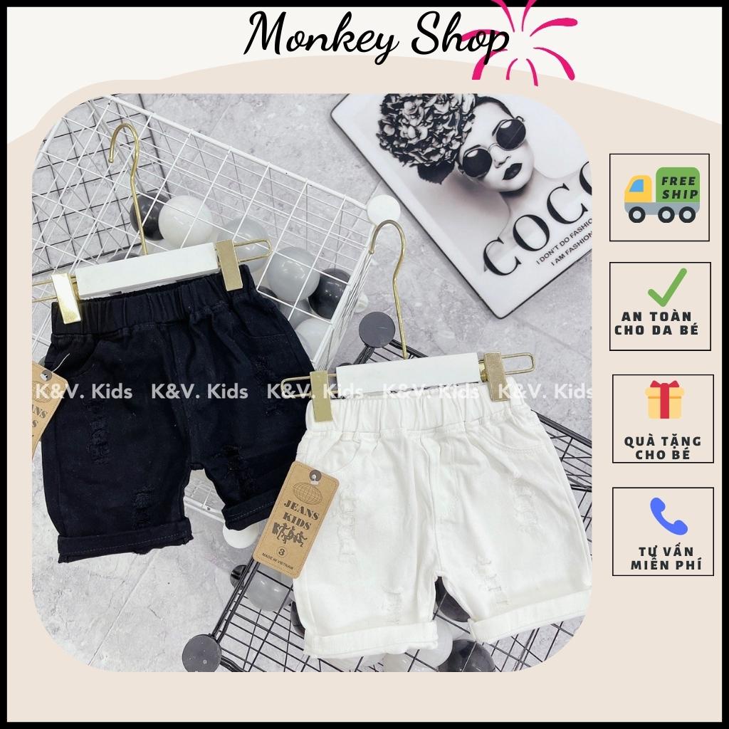 Quần kaki cho bé trai dáng ngố chất liệu thô mềm mát co giãn tốt size đại cho bé từ 23-33kg