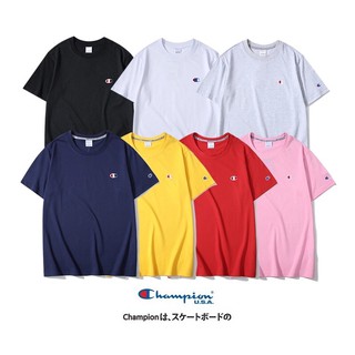 [ĐƯỢC PHÉP KIỂM HÀNG] Áo thun Champion logo thêu