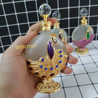 Vỏ chai Dubai Chim Công 30ml