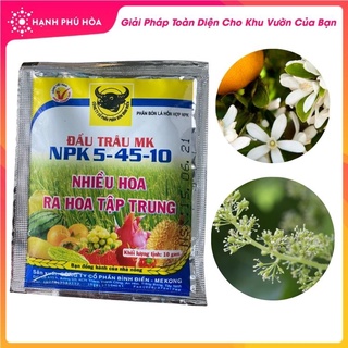 Phân Bón Lá Hỗn Hợp Đầu Trâu Bình Điền MK NPK 5 45 10 - 10gr - Nhiều Hoa Ra Tập Trung