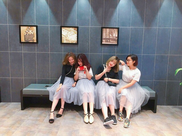 Chân váy tutu xoè