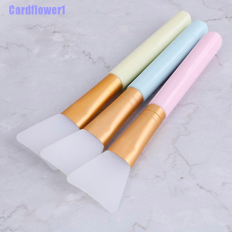 Cọ Silicone Phẳng Quét Mặt Nạ Chăm Sóc Da Tiện Dụng