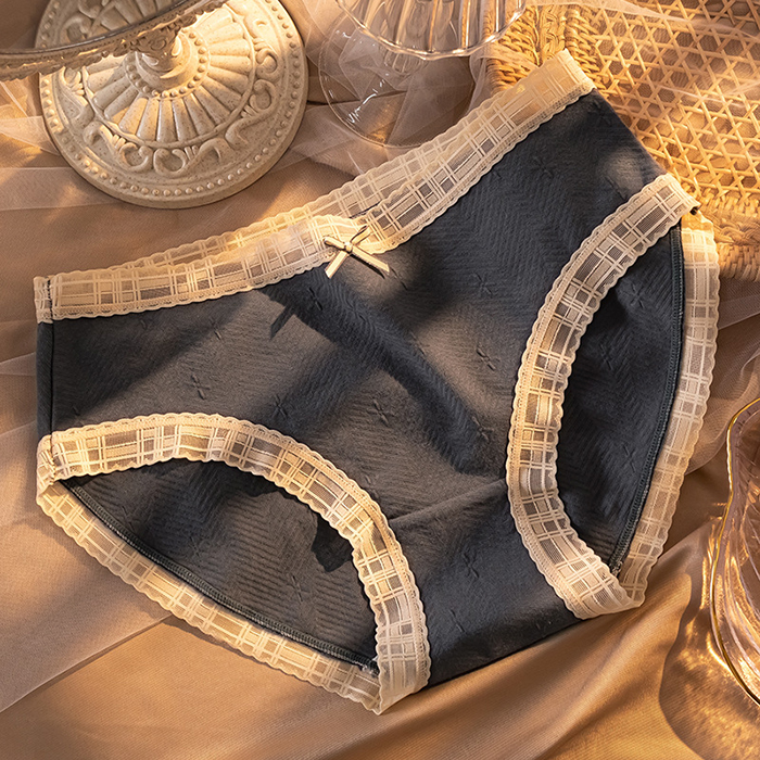 Quần Lót Cotton Không Đường May Phối Ren Quyến Rũ Dành Cho Nữ | BigBuy360 - bigbuy360.vn