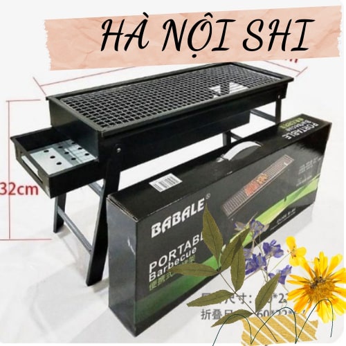 Bếp nướng than hoa BBQ ngoài trời cao cấp