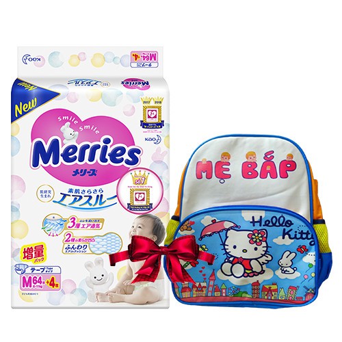 (TẶNG BALO NGẪU NHIÊN)Bỉm dán/quần MERRIES nội địa Nb96/S88/M68/M64/L58/L50/XL44/XXL28