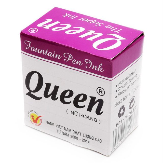 Mực viết máy Queen 30ml