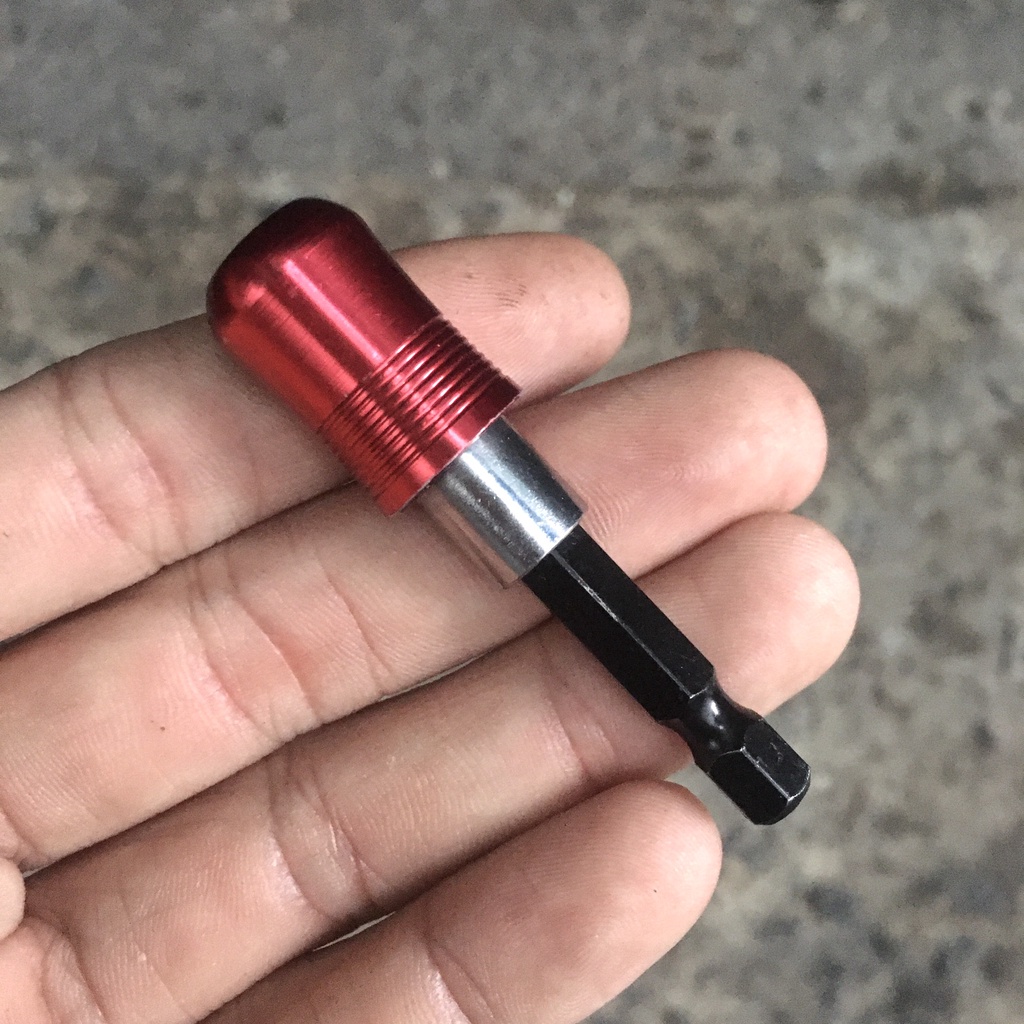 Đầu Nối Vít Nhanh Màu Đỏ Dài 6cm