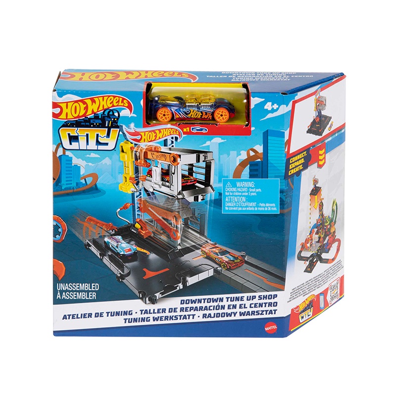 Đồ Chơi HOT WHEELS Trạm Sửa Xe Hot Wheels City HDR25/HDR24