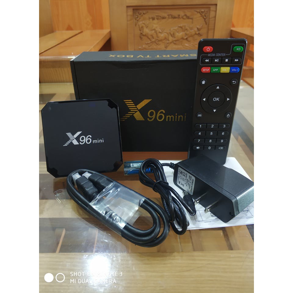 Box X96 mini 2G 16G - Xem truyền hình phim online youtube giá sieu rẻ kết nối wifi không dây, chạy android 9.0