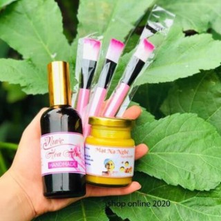 Combo 2 mặt nạ + nứoc hoa hồng hg2810