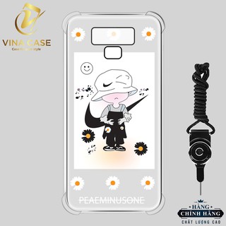 Ốp lưng Samsung Note 9 Hoa Cúc Peaceminusone chống sốc trong(sản phẩm có 6 mẫu)-Tặng kèm dây đeo điện thoại