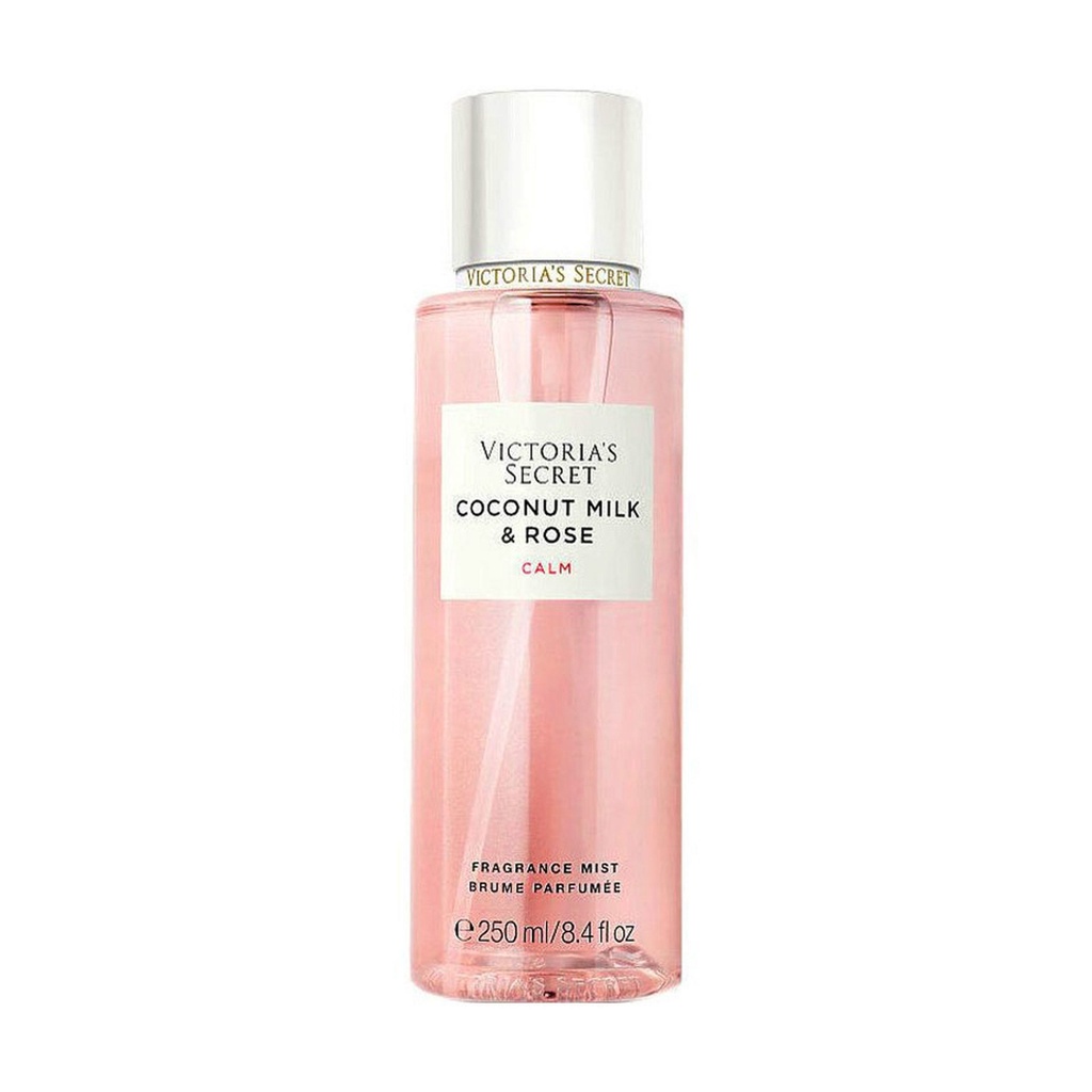 Xịt thơm body Victoria's Secret Coconut Milk &amp; Rose Calm 250ML