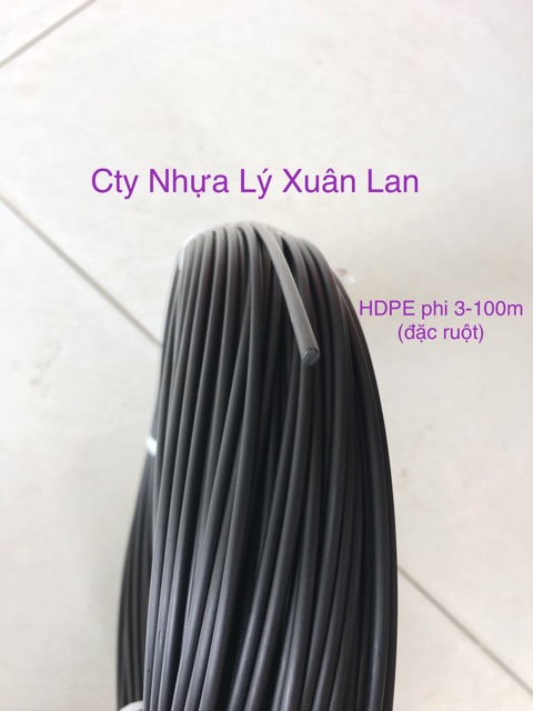 Dây que hàn nhựa HDPE đk 3mm dài 100met