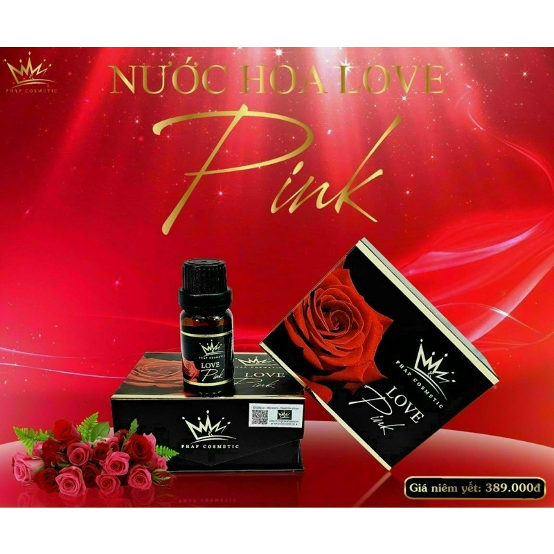 Nước hoa vung kin siêu thơm love Pink