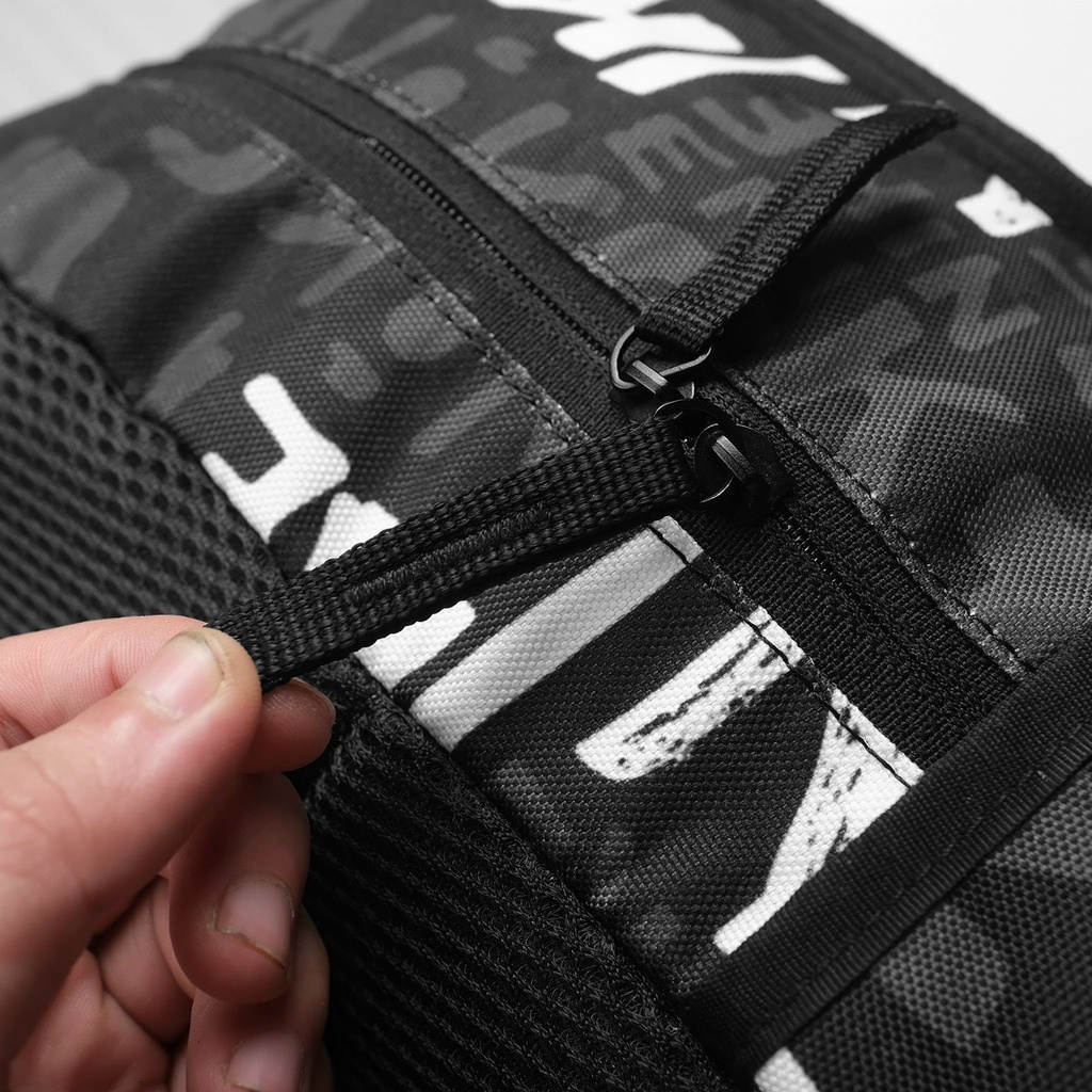 Balo thể thao unisex nhiều ngăn, đựng vừa laptop,chất liệu Polyester chống thấm