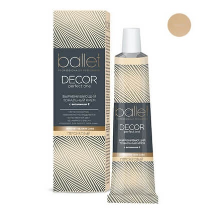 Kem Nền Trang Điểm Ballet Decor Nga 40g Kem Nền Che Khuyết Điểm Tông Da Tự Nhiên Kiềm Dầu Tốt