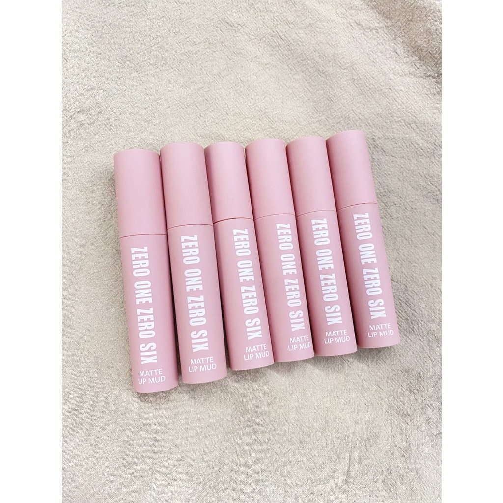 Son Kem Lì Zero One Zero Land 0106 Màu Đào Không Khô Môi Cho Học Sinh