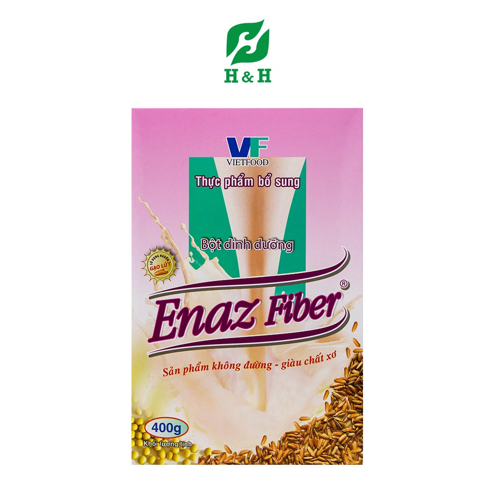 Bột dinh dưỡng ENAZ FIBER dinh dưỡng tối ưu cho người ăn chay, tiểu đường - 400G