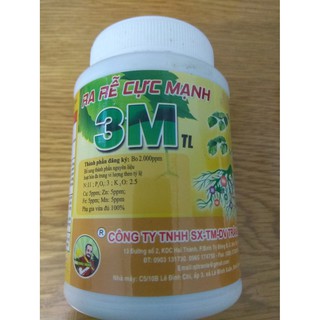 Phân bón vi lượng 3M ra rễ cực mạnh - bomax chai 100 gram