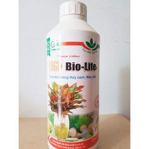 Dung dịch thủy canh Bio life 1Lít/chai giá rẻ