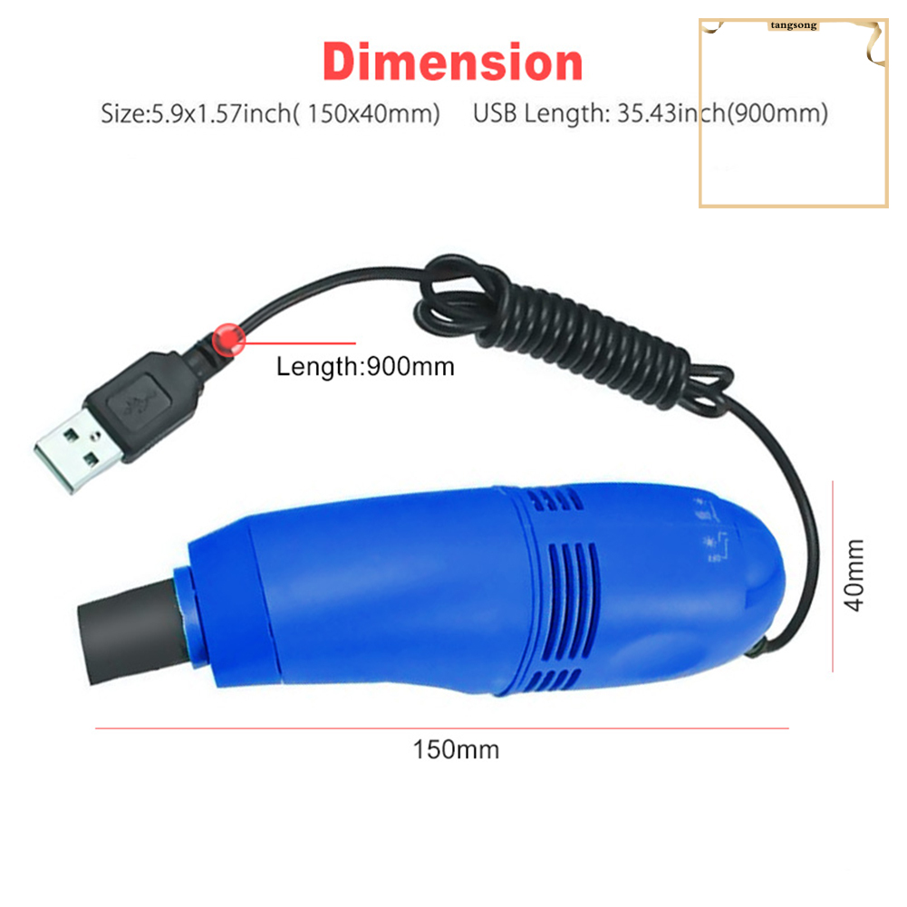 Cọ Vệ Sinh Bàn Phím Máy Tính Usb Tiện Lợi