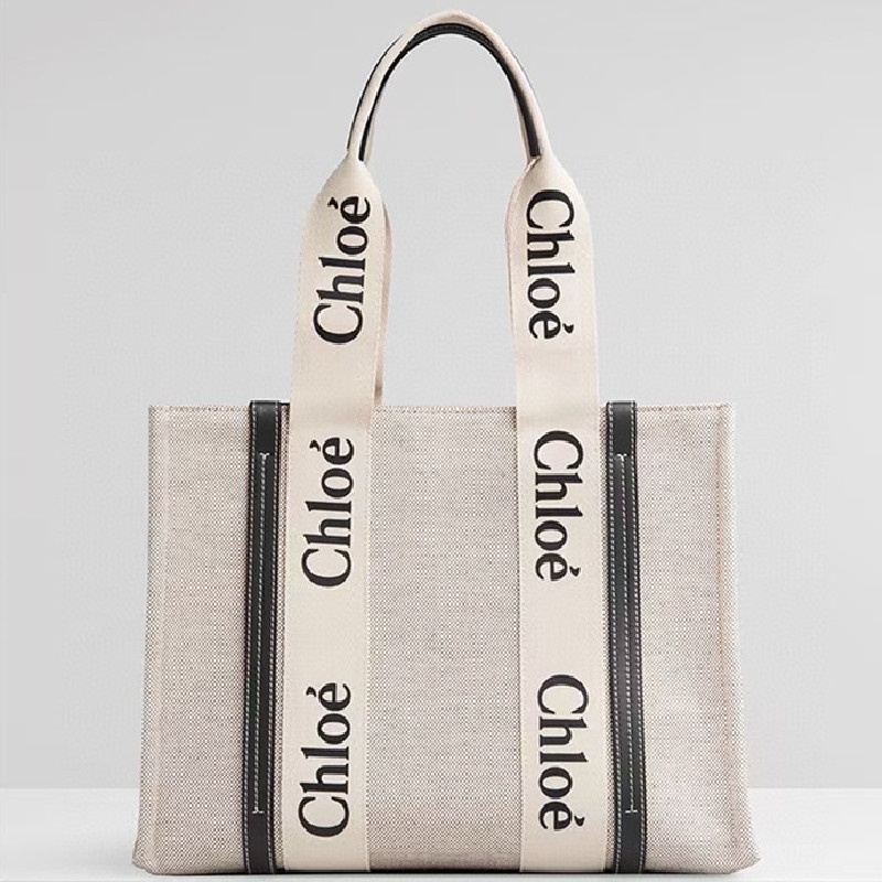 Túi xách canvas cỡ lớn in chữ phong cách Hàn Quốc thời trang cho nữ