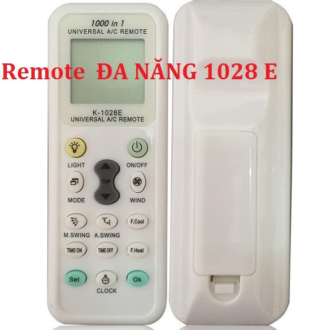 Remote Máy Lạnh Đa Năng  K-1028E - Remote Máy Lạnh Đa Năng