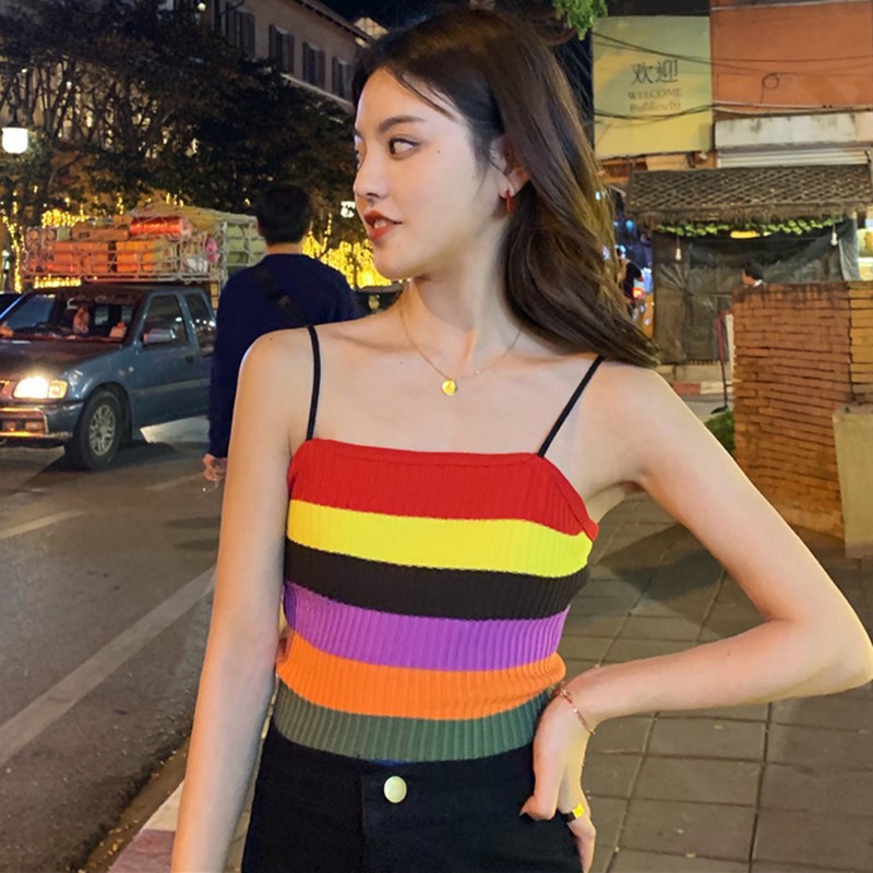 Áo Len Không Tay Họa Tiết Kẻ Sọc Cho Nữ | BigBuy360 - bigbuy360.vn