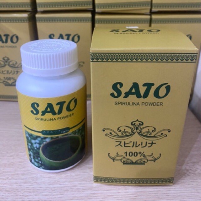 Bột tảo Xoắn Sato NB - Cấy Tảo Nano 100g