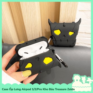 [Sẵn VN - NowShip] Case Ốp Lưng AirP 1 / 2 / Pro Gel Silica Kiểu Dáng Rương Kho Báu Treasure Game Zelda