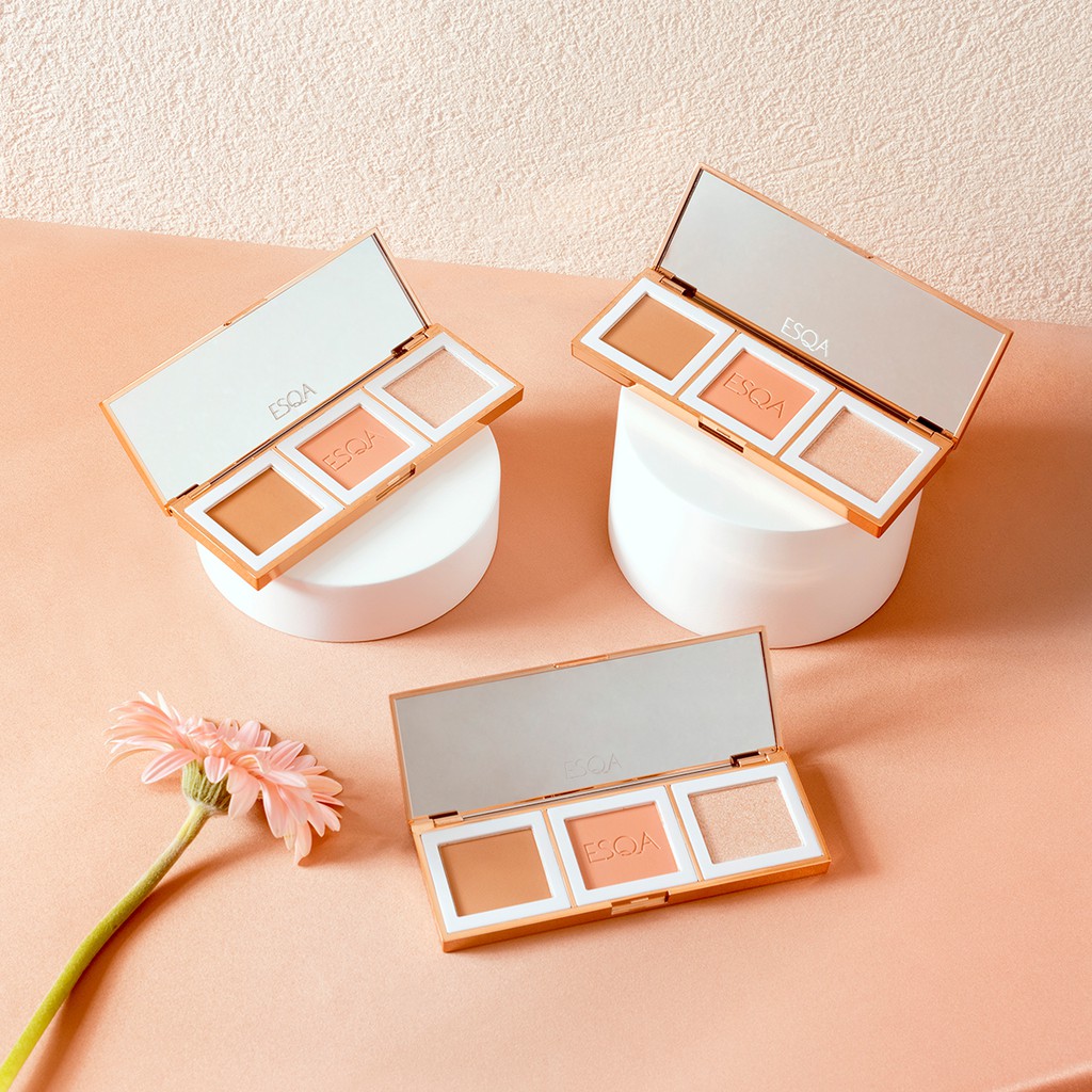 Bảng màu trang điểm ESQA The Goddess Cheek Palette (100g)