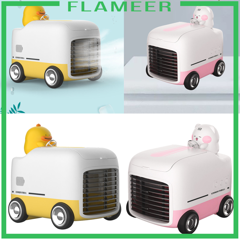 [FLAMEER]Portable Air Conditioner Cooling with Atmosphere Light for Room Indoor