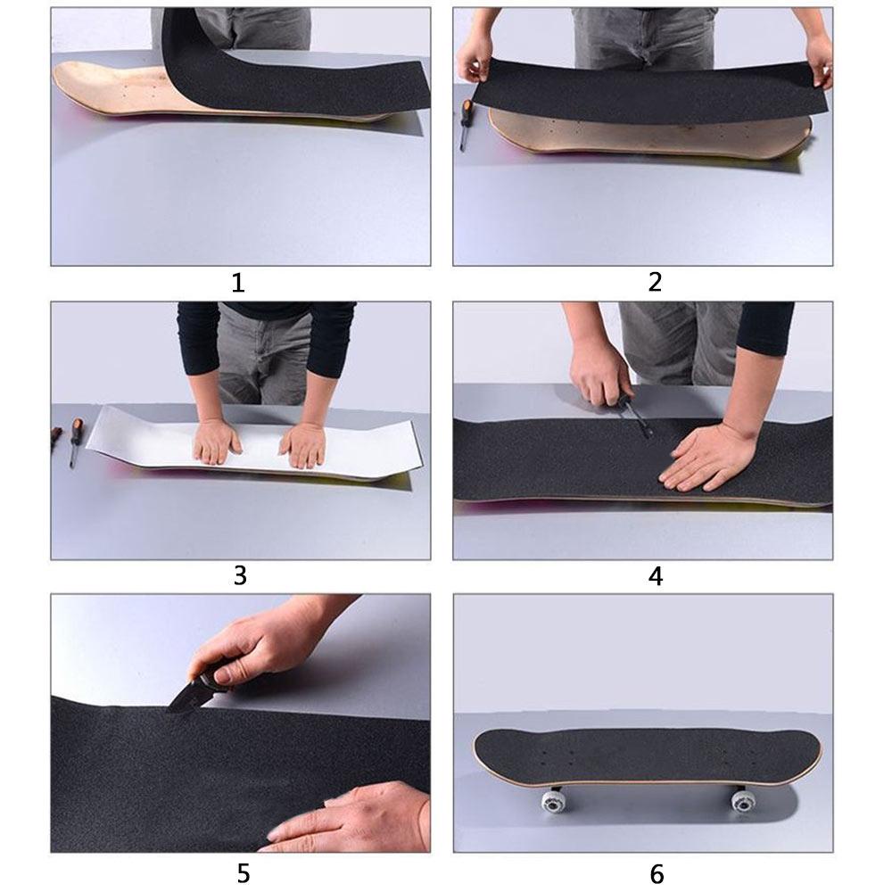 SUYO Giấy Nhám Dán Ván Trượt Chuyên Nghiệp Chống Trượt Chất Lượng Cao