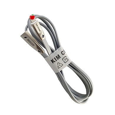 Cáp Sạc Dây Dù đầu sắt Kim Cương S36 Cho Micro usb  IP  Chống Đứt,Chống Rối