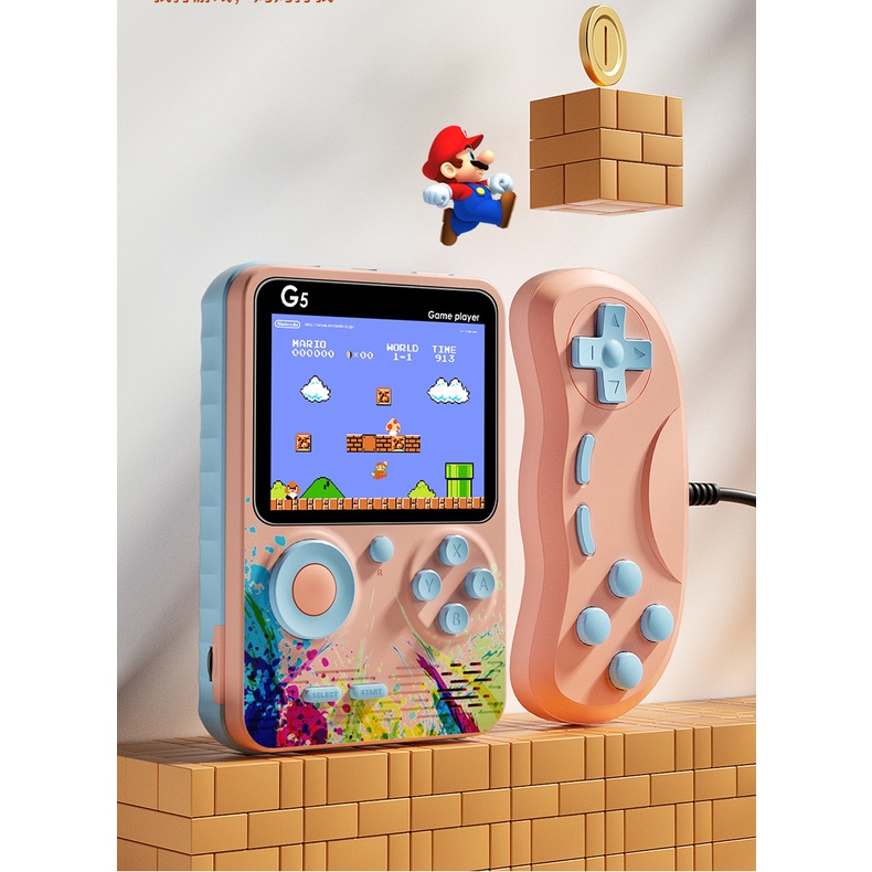 Máy chơi game cầm tay mini 4 nút có nhiều tựa game huyền thoại có dây kết nối Ti Vi thông dụng nhất[cn30]