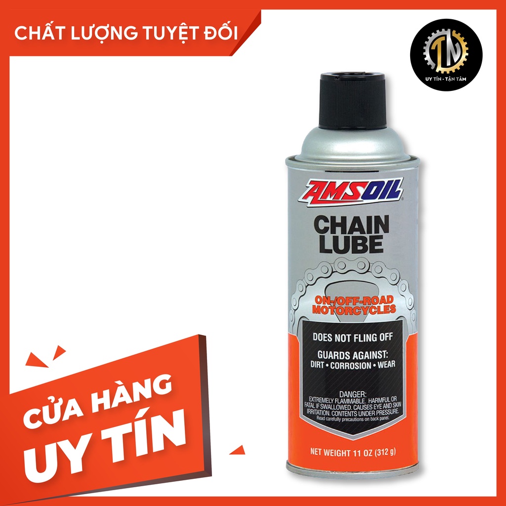 Chai xịt sên, dưỡng sên Amsoil Chain Lube 312g