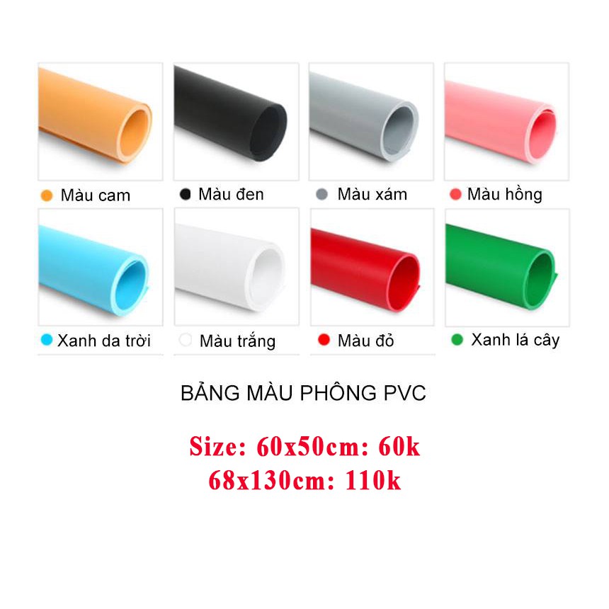 Combo chụp ảnh PVC số 01
