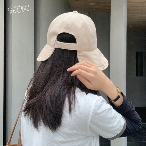Mũ rộng vành chống nắng loại 1 bẻ vành theo ý, phía sau hớt vát hạn chế ảnh hưởng nếp tóc