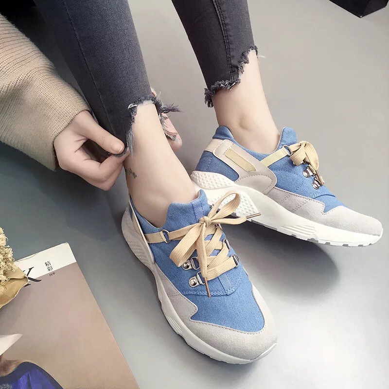 Giày sneaker Kaki Cao Cấp 3 màu Hàng Xuất Nhật | BigBuy360 - bigbuy360.vn