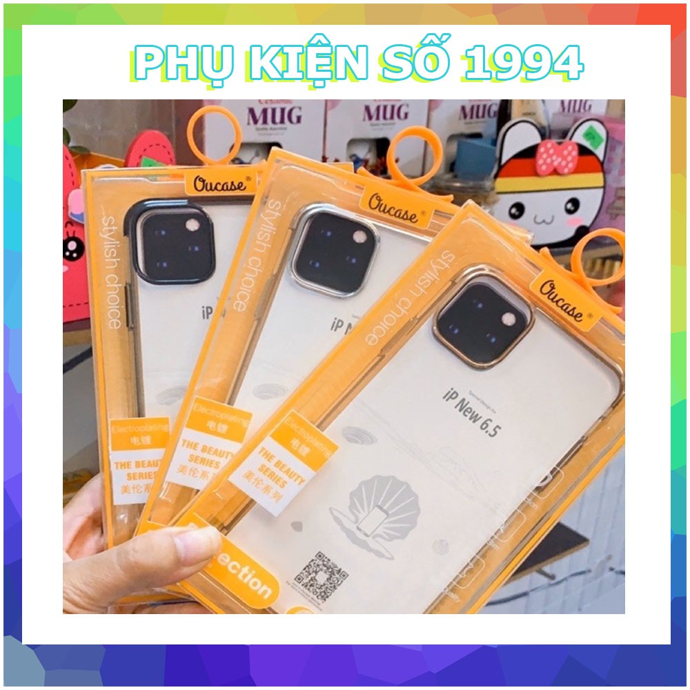 [ Đã có iP 12 ] Ốp lưng trong mạ viền mầu chính hãng VU cho iPhone 6 đến 12 Pro Max