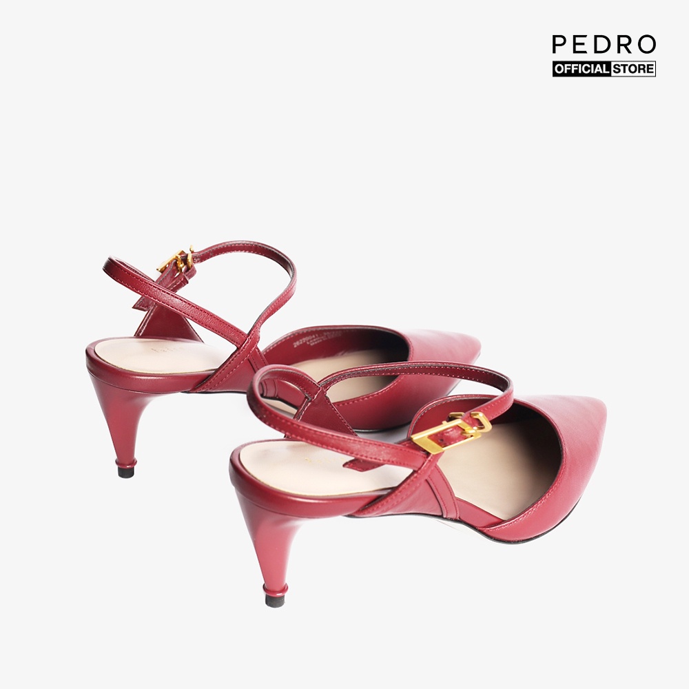 PEDRO - Giày cao gót Leather Ankle Strap PW1-26220041-45