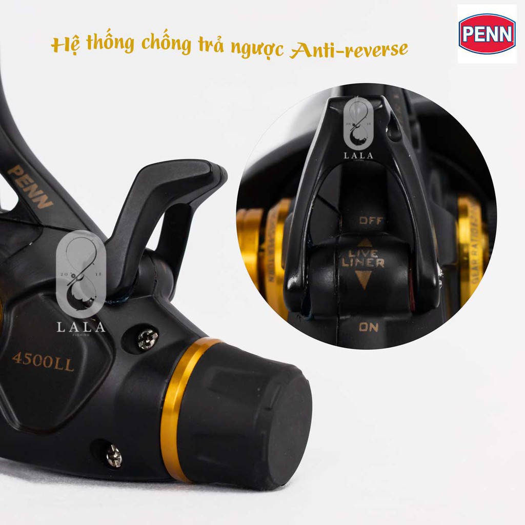 Máy câu cá đuôi chuột Penn Spinfisher V SSV4500LL