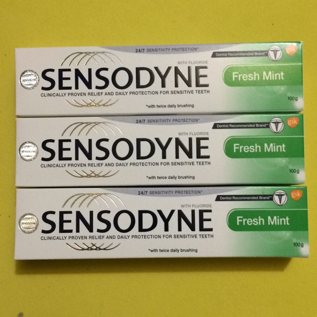 Kem Đánh Răng Sensodyne Fresh Mint 100g