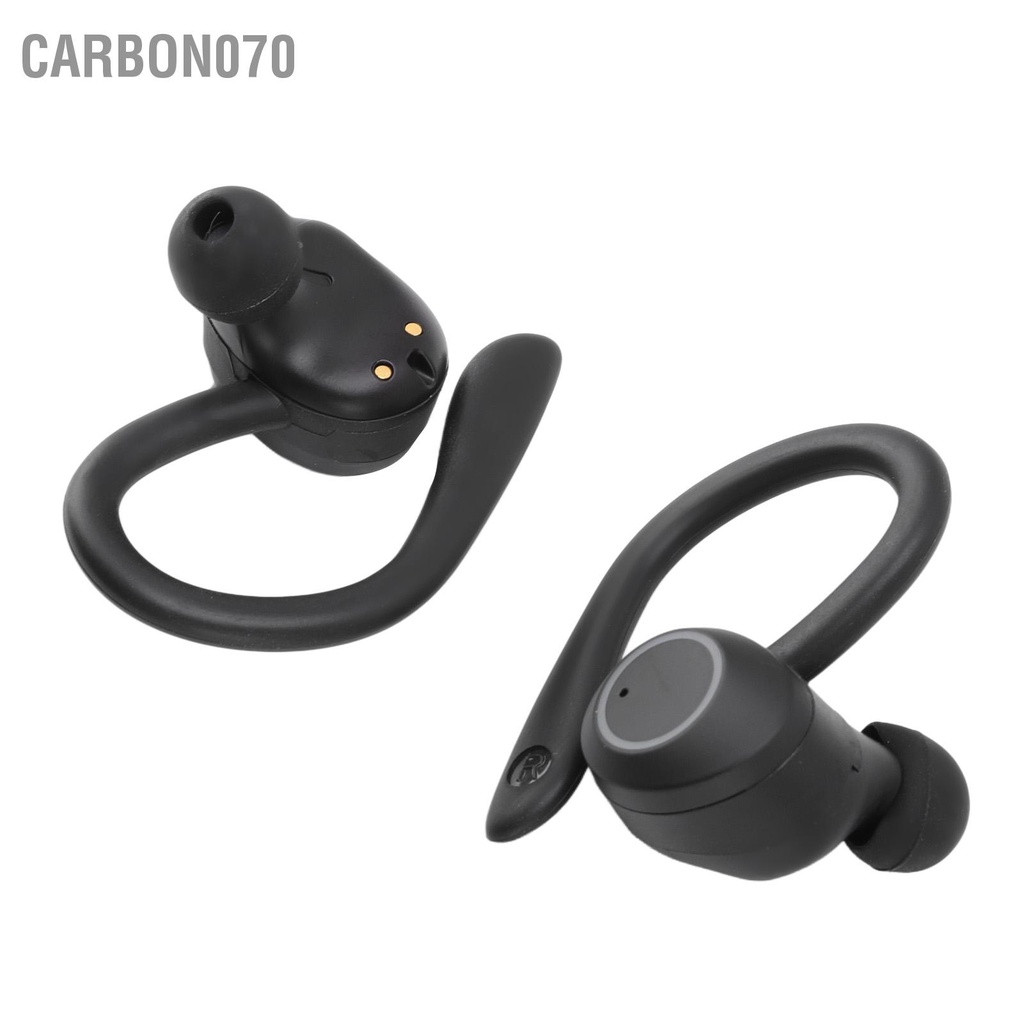 Carbon070 Tai nghe Bluetooth Chống nước Âm thanh nổi chống ồn không dây có Mic Earhook để lái xe Du lịch thể thao
