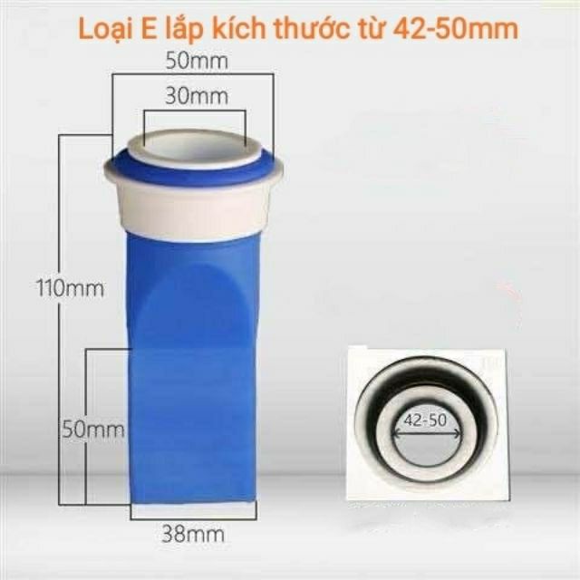 Bịt ngăn mùi nắp cống ( Van 1 Chiều ) ngăn mùi ngăn côn trùng