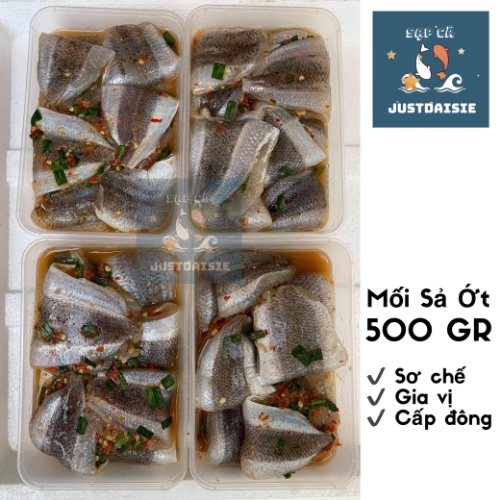 [CÁ MỐI SẢ ỚT 500GR giao HCM] Làm sạch Sơ chế Ướp gia vị tiện lợi- Cấp đông - An toàn Sạch sẽ