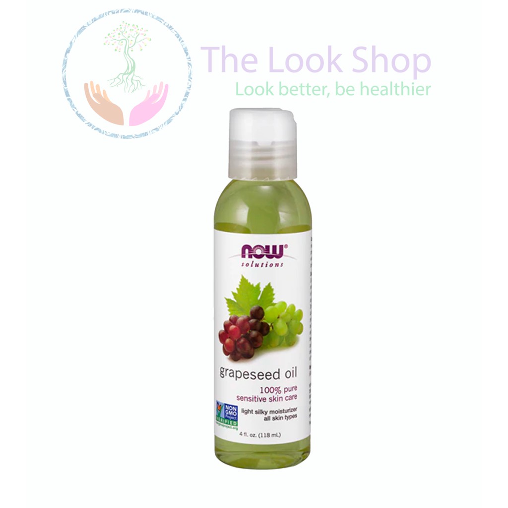 Dầu hạt nho nguyên chất Grapeseed oil FreshLook 50ml- Dầu tự nhiên dưỡng da, pha tinh dầu