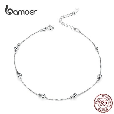 Lắc Chân Bamoer Sct005 bạc Thời Trang Cho Nữ